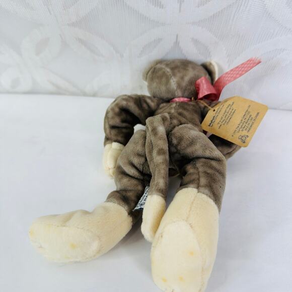 VTG 1999 Boyds Bears and Friends Jointed Cat Stuffed Animal 10" Plush - Picture 4 of 5